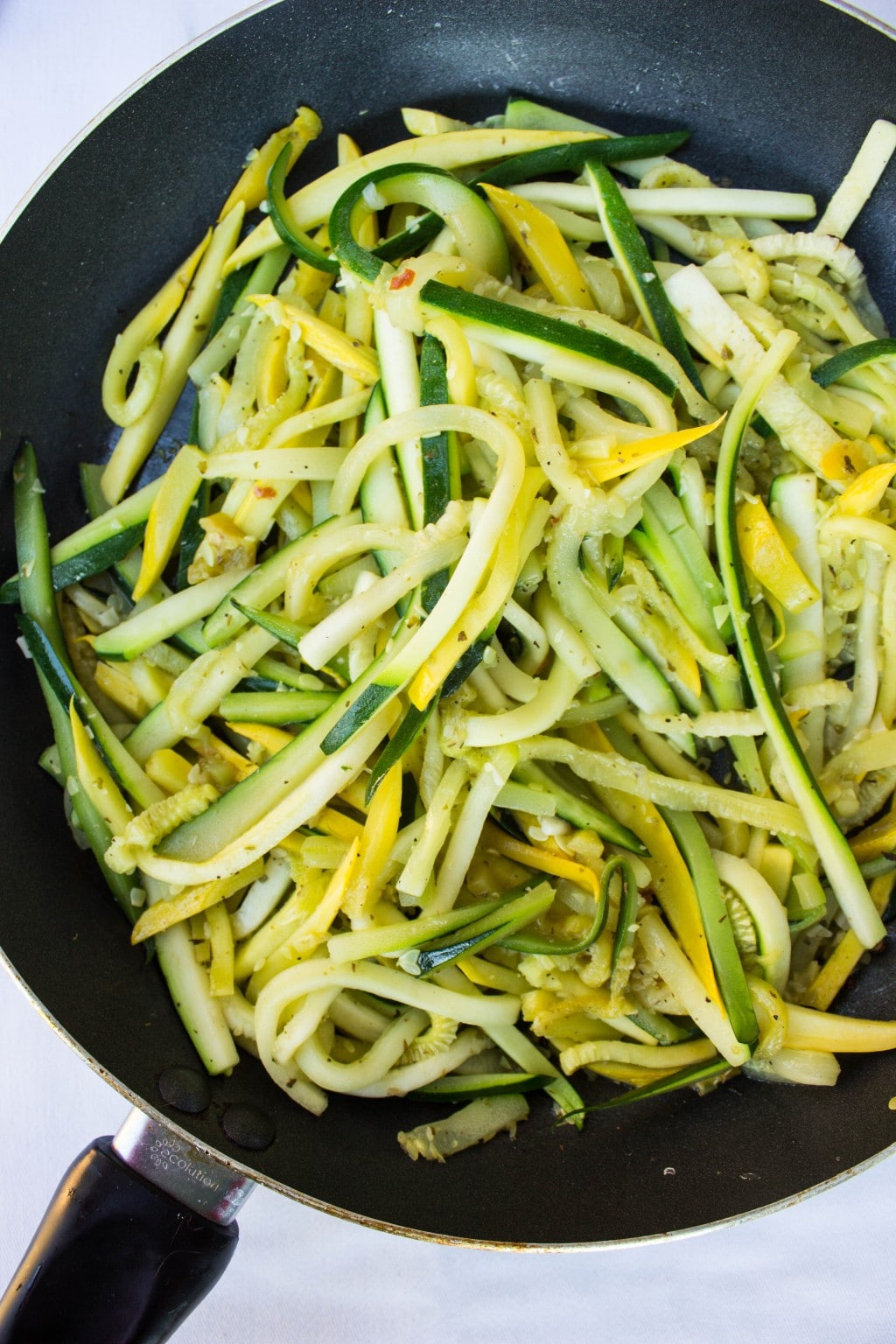 Zucchini & Squash Pasta with Balsamic Roasted Tomatoes She Likes Food