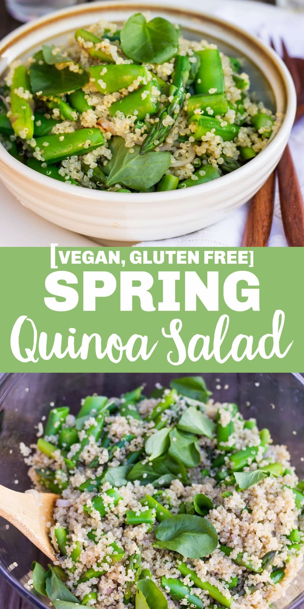 Spring Quinoa Salad - She Likes Food
