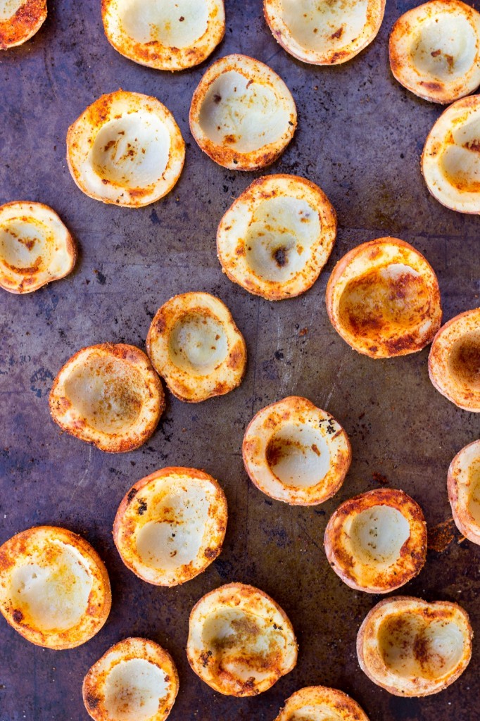 Roasted Potatoes filled with Loaded Guacamole-7499