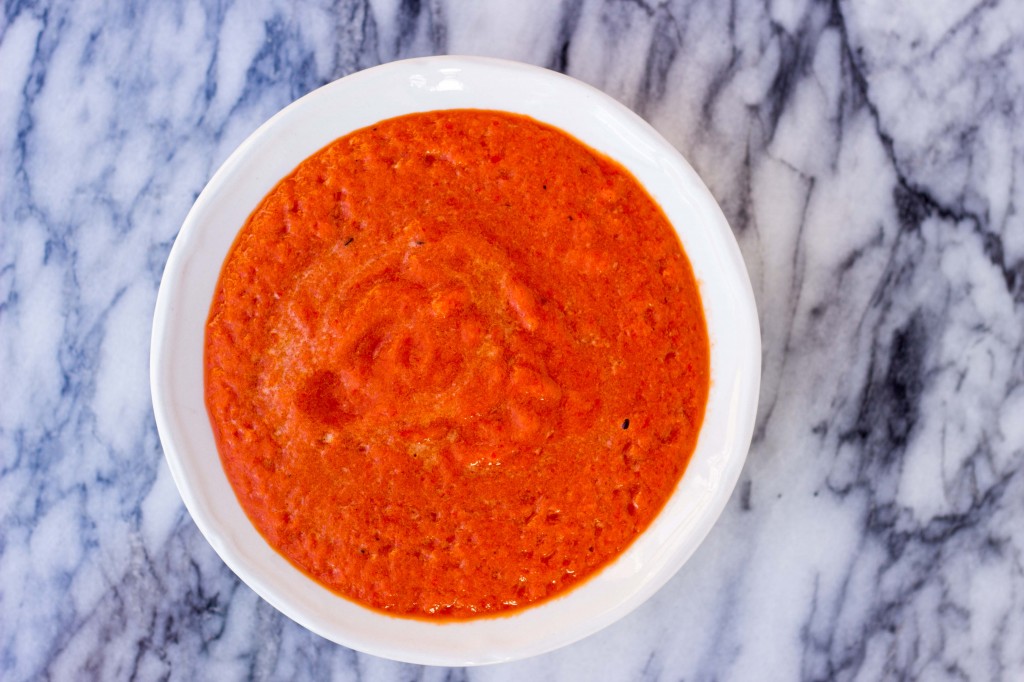 Roasted Red Pepper Enchilada Sauce-8444