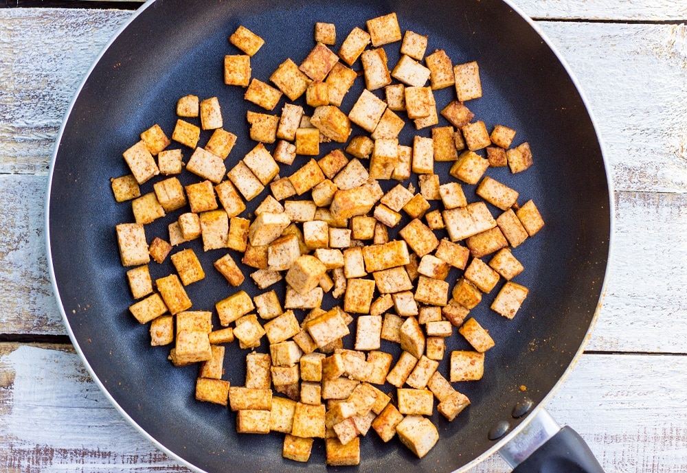 Blue Cheese, Apple, Pecan & Cranberry Salad with Tofu She Likes Food