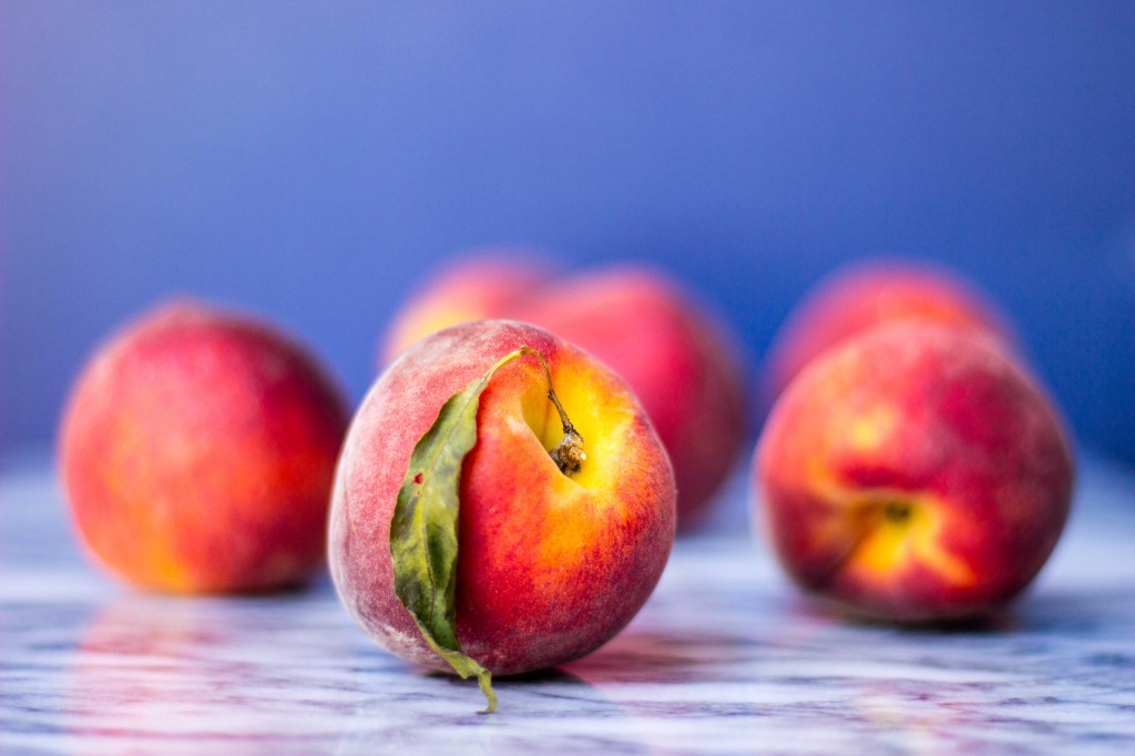 Peach Oatmeal Bake with Whipped Coconut Cream-8929