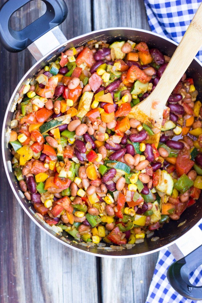 Three Bean Loaded Veggie Chili-4451