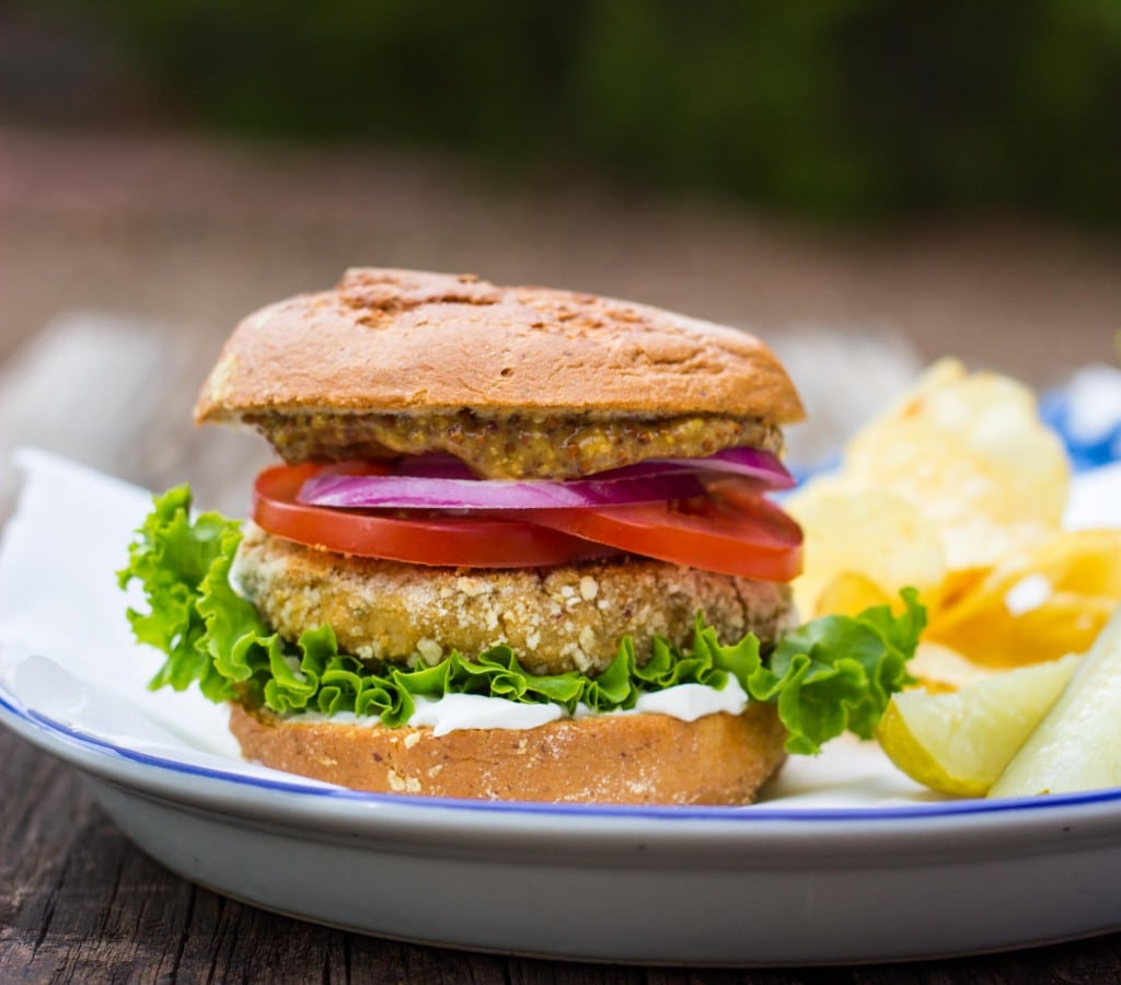 Vegan -Chicken- Patty Sandwiches-4662