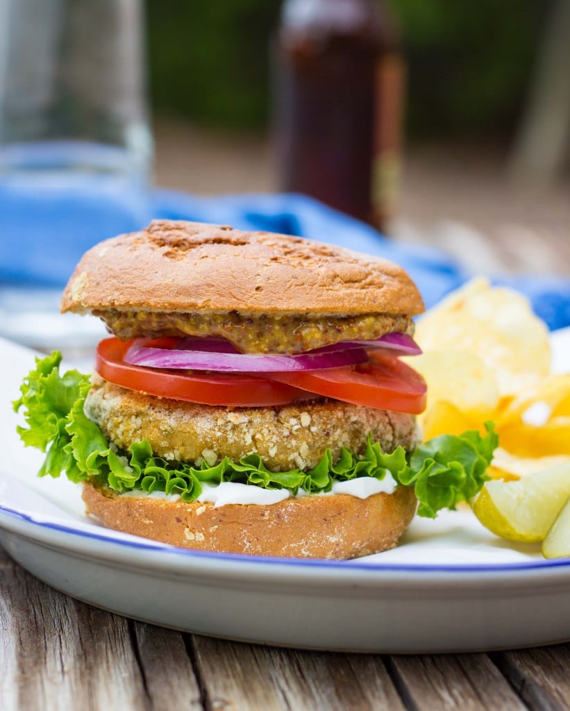 Vegan -Chicken- Patty Sandwiches-4689