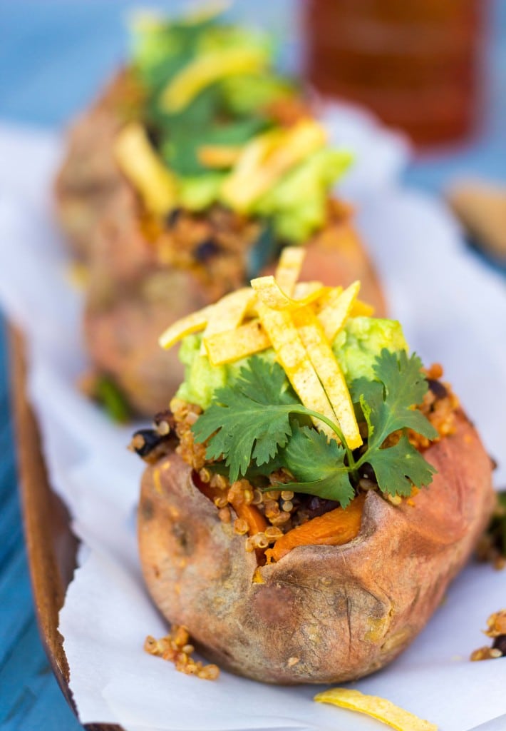 Tex Mex Loaded Sweet Potatoes-5901