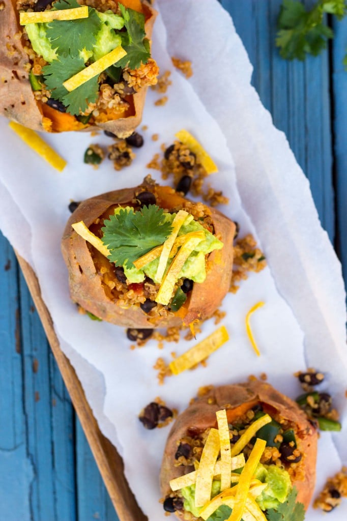 Tex Mex Loaded Sweet Potatoes-5910