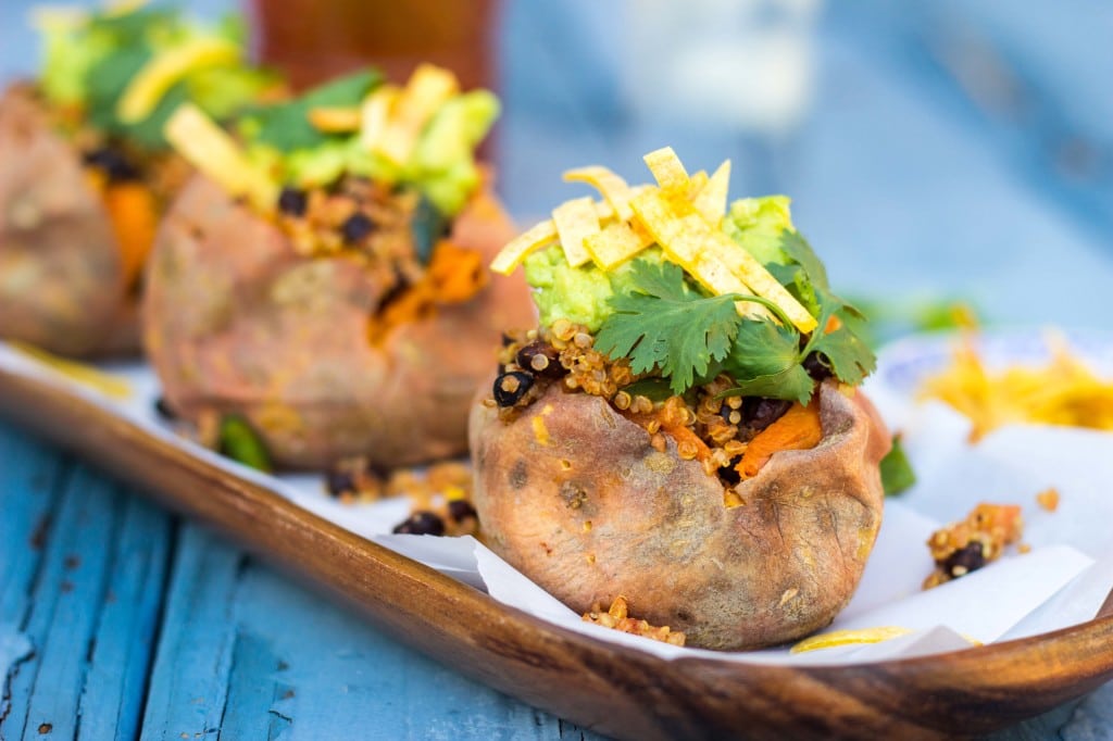 Tex Mex Loaded Sweet Potatoes-5918