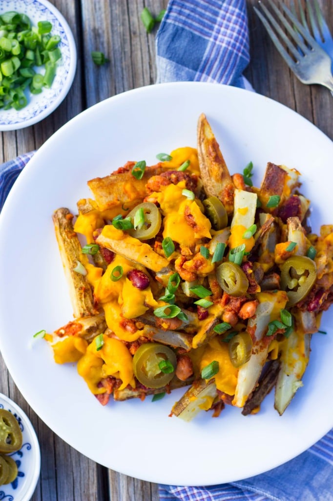 Vegan Chili Cheese Fries