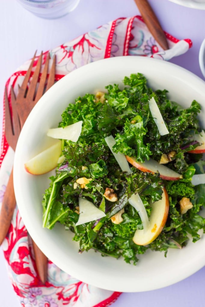 Refreshing Kale Salad With Apples-6846