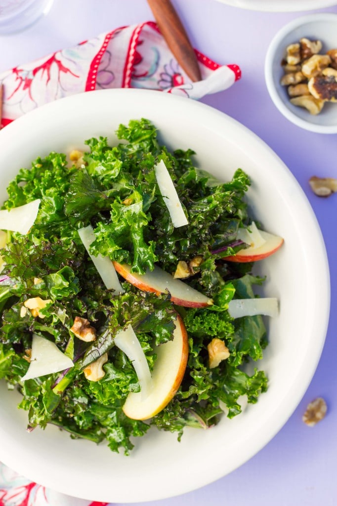 Refreshing Kale Salad With Apples-6863