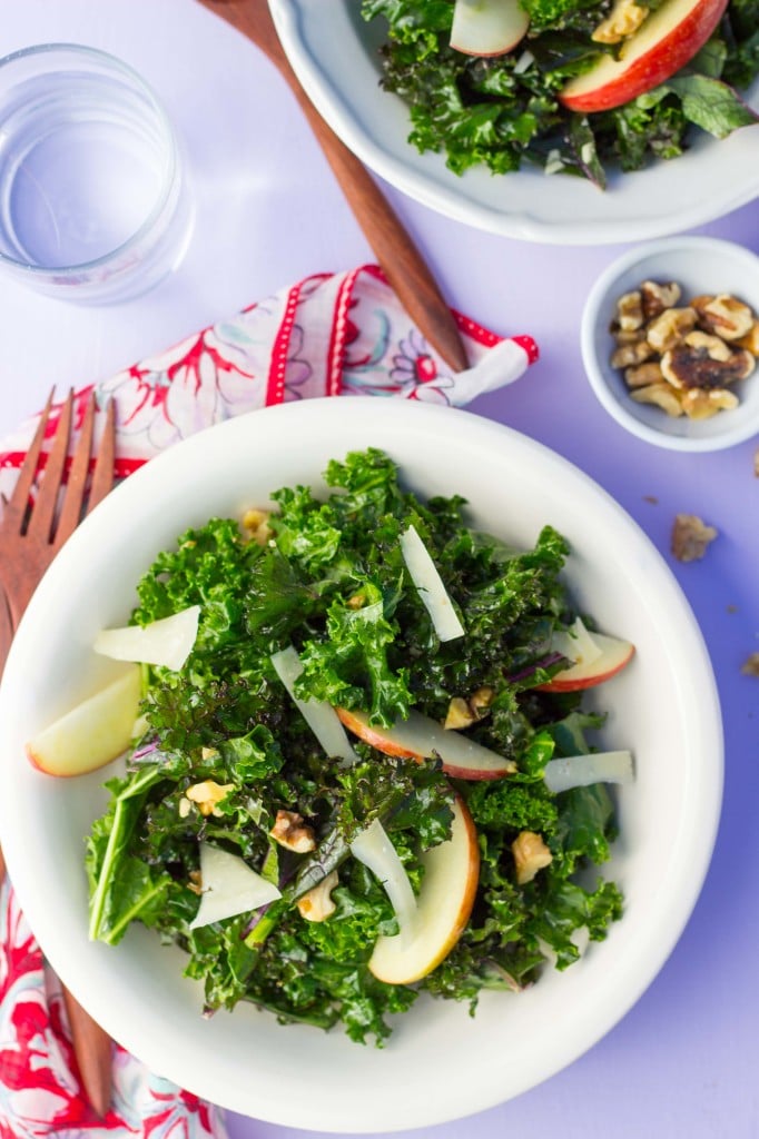 Refreshing Kale Salad With Apples-6869