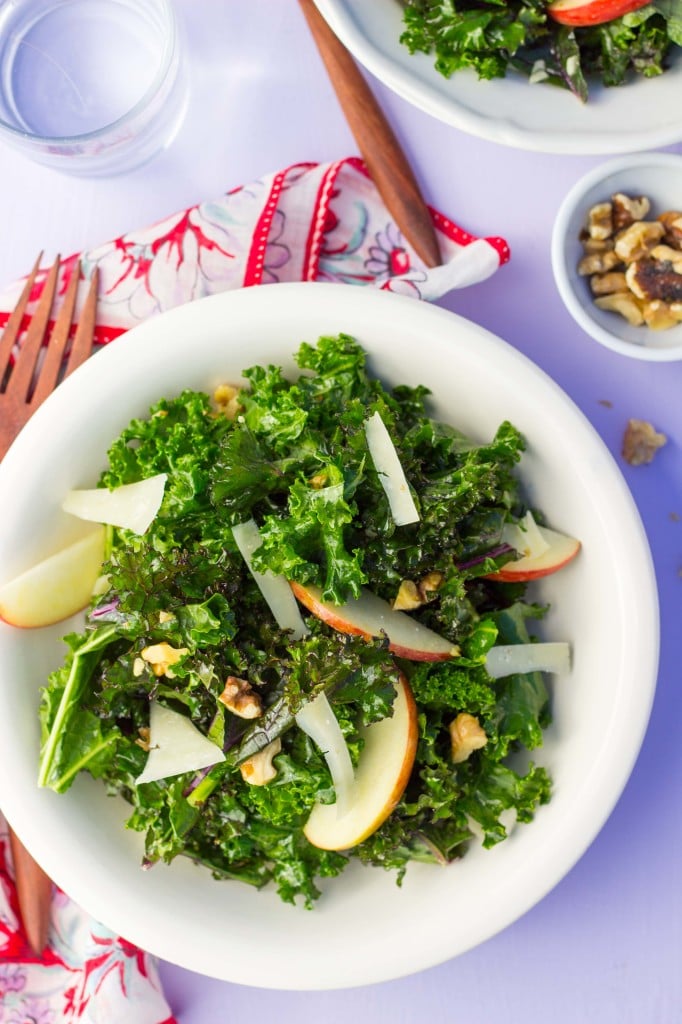Refreshing Kale Salad With Apples-6874