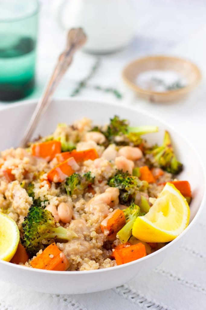 Roasted Sweet Potato & Broccoli Winter Bowls-8570