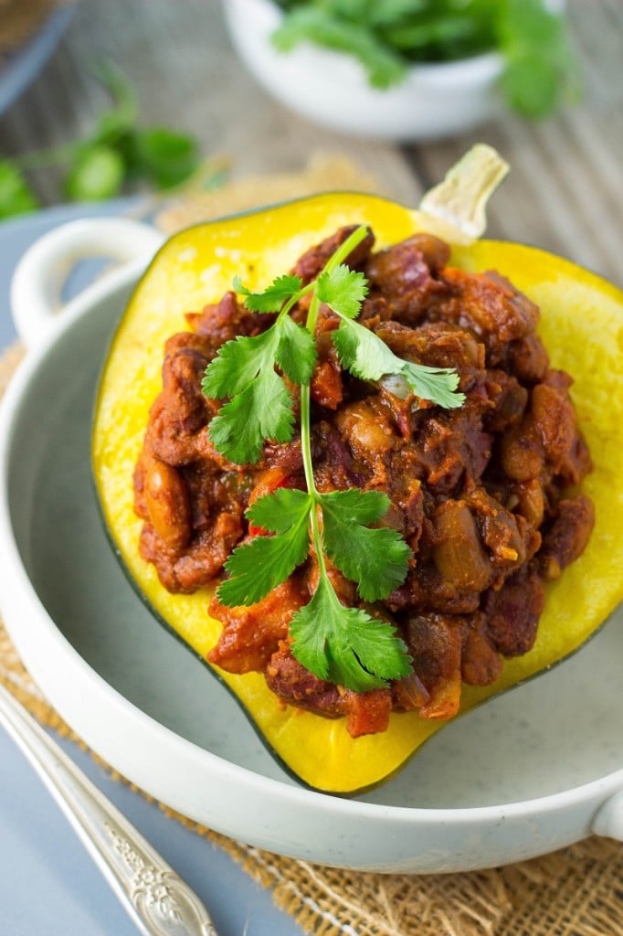 Chili Stuffed Acorn Squash-0159