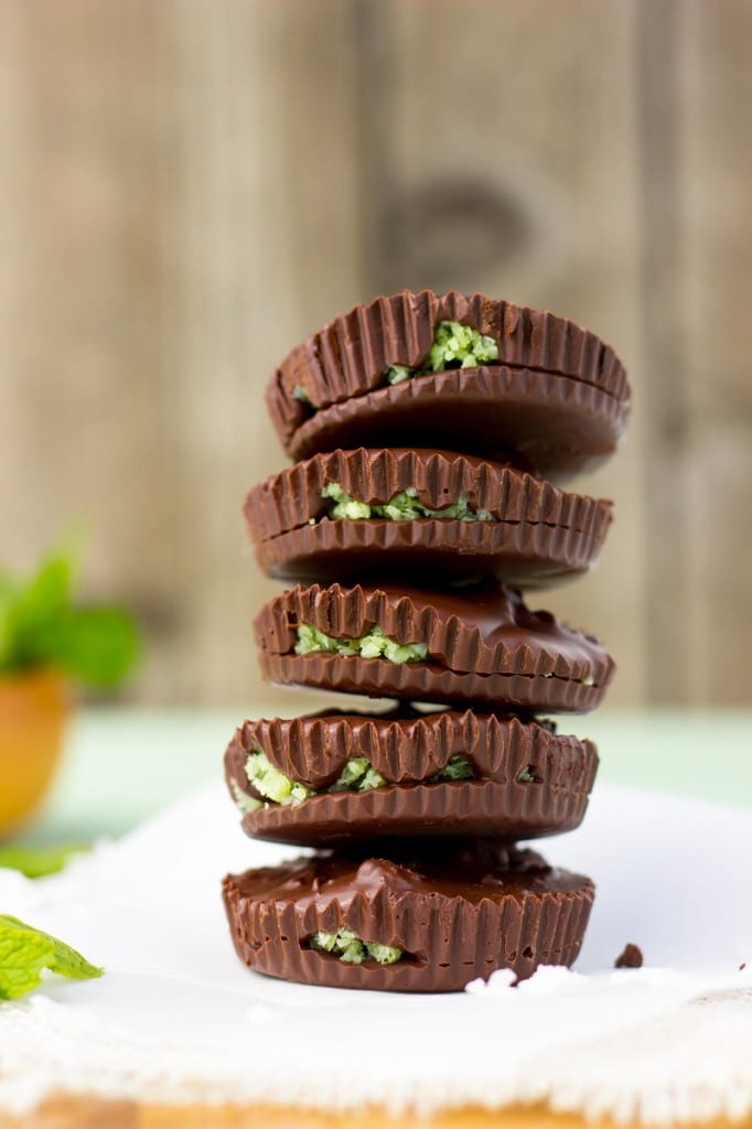 Homemade Peppermint Patty Cups