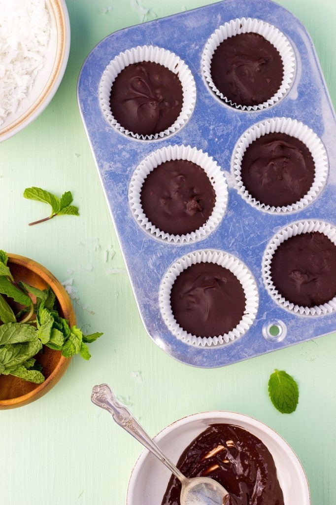 Homemade Peppermint Patty Cups-88899