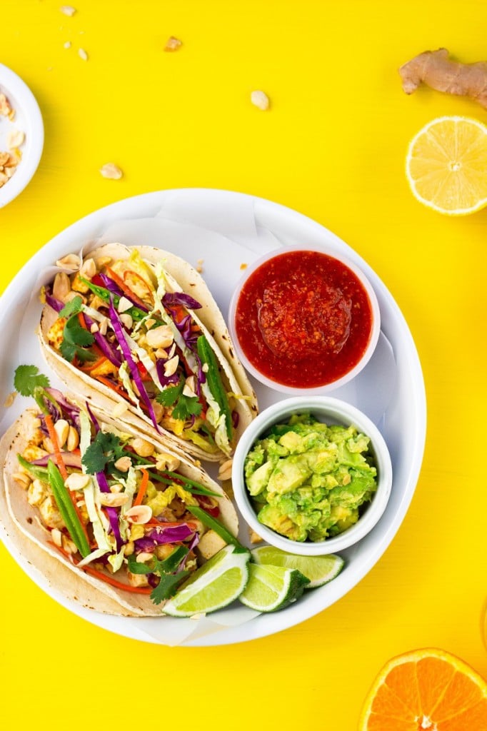 Citrus & Miso Marinated Tofu Tacos4