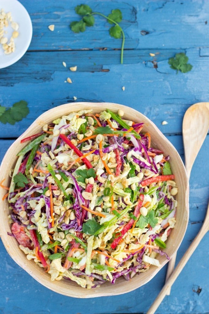 Creamy Rainbow Asian Slaw-2348