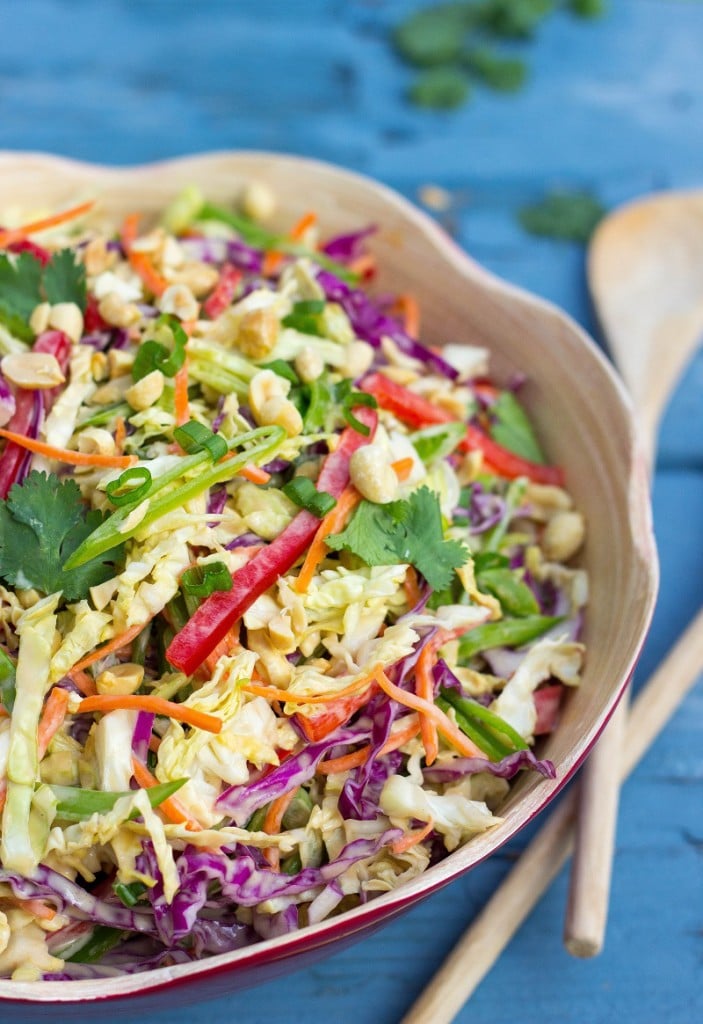 Creamy Rainbow Asian Slaw-2394