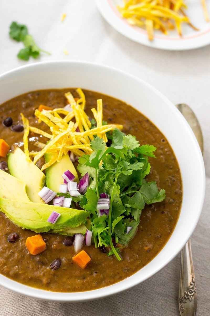 Smokey Sweet Potato and Black Bean Soup1173 She Likes Food