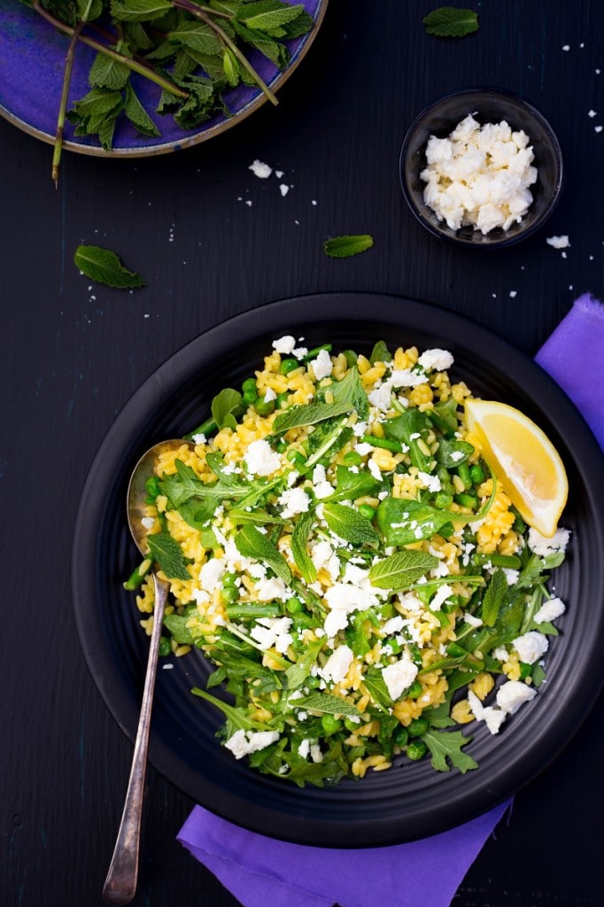 Spring Orzo Salad with Peas and Asparagus-5044