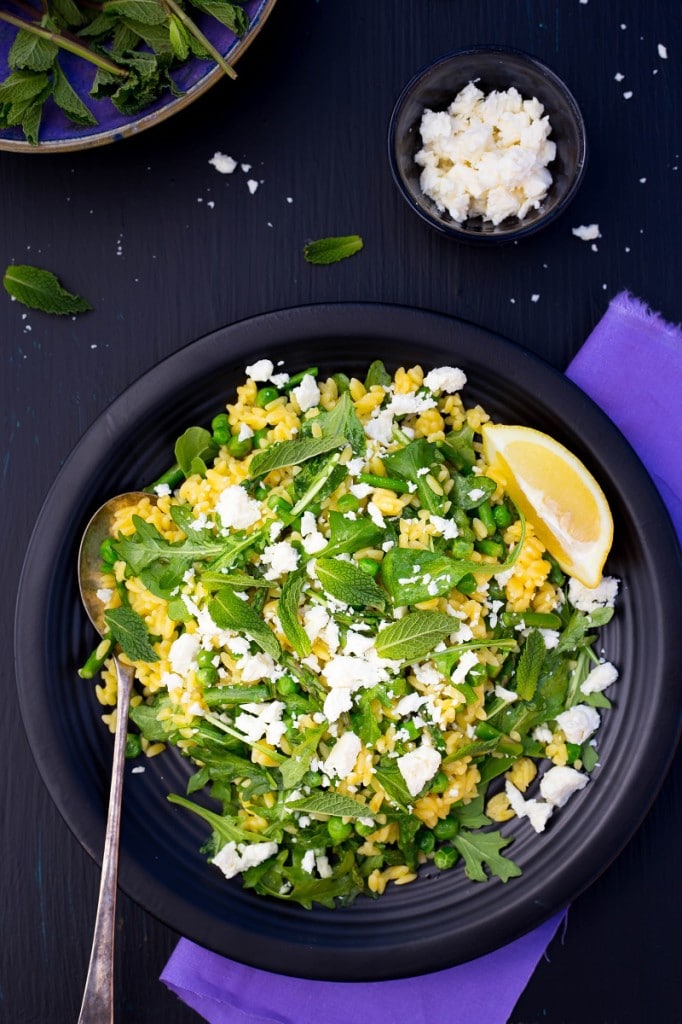 Spring Orzo Salad with Peas and Asparagus-5052