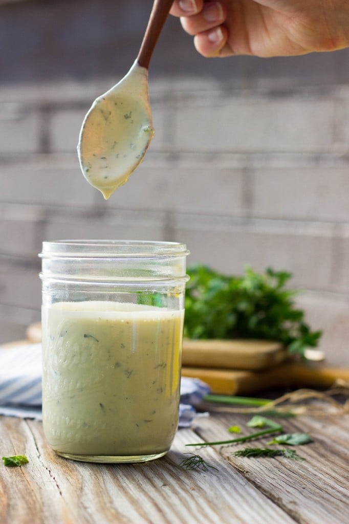 The Best Vegan Ranch Dressing - She Likes Food