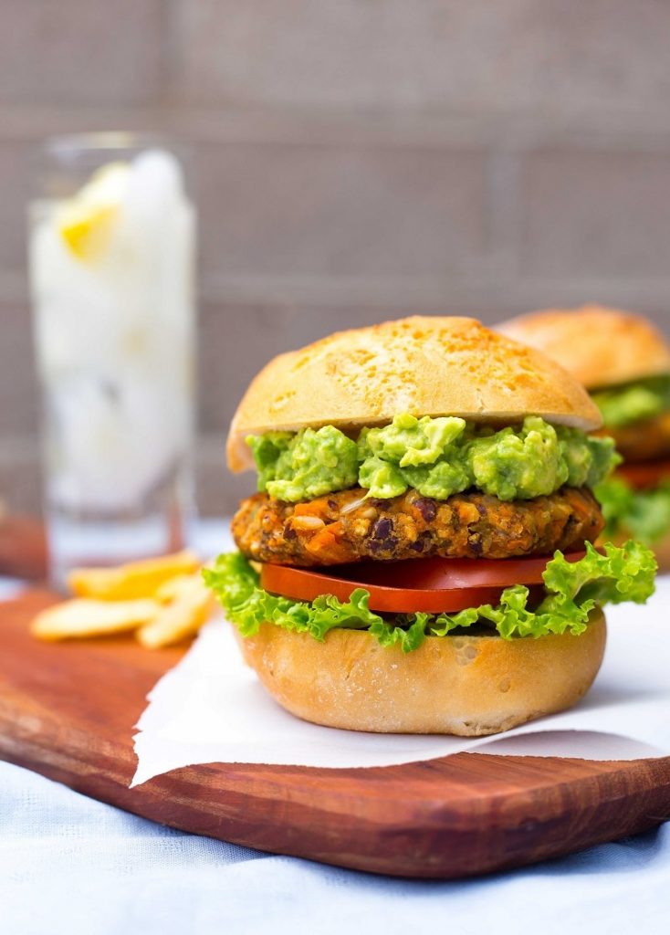 Green Chili and Sweet Potato Veggie Burgers-8753