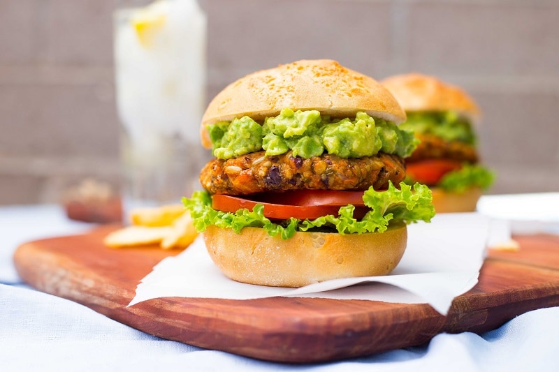 Green Chili and Sweet Potato Veggie Burgers-8799