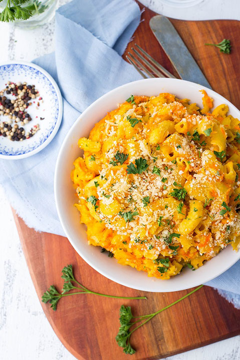 Macaroni and Cheese with Shredded Carrots-6827