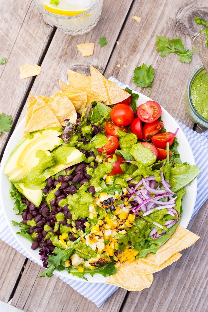 Summer Taco Salad Bowls - She Likes Food