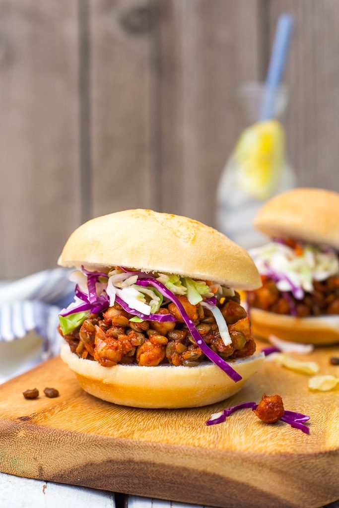 Vegetarian Sloppy Joes with Lentils and Chickpeas-Main