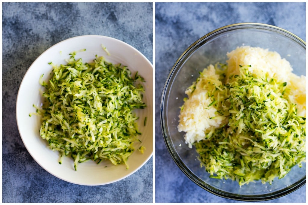 4 Ingredient Zucchini Tater Tots Step 1