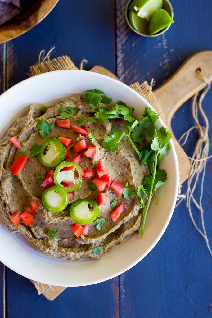 5-Minute Black Bean & Avocado Dip Main