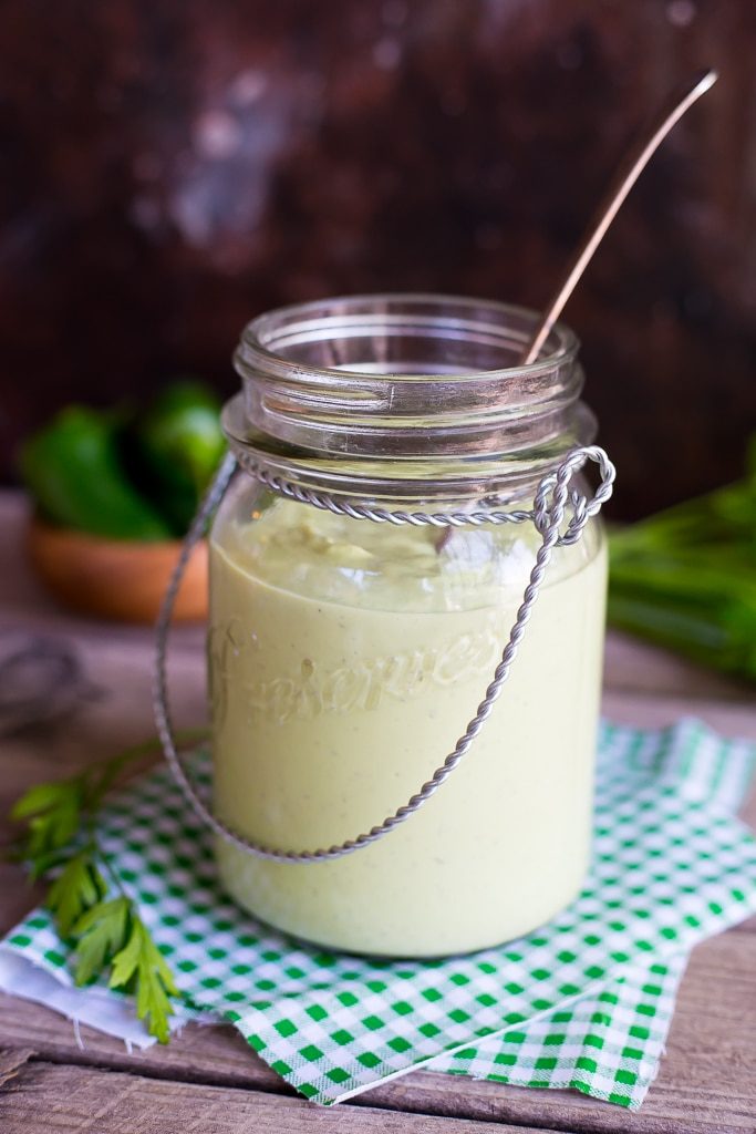 Vegan Jalapeno Ranch Dressing-