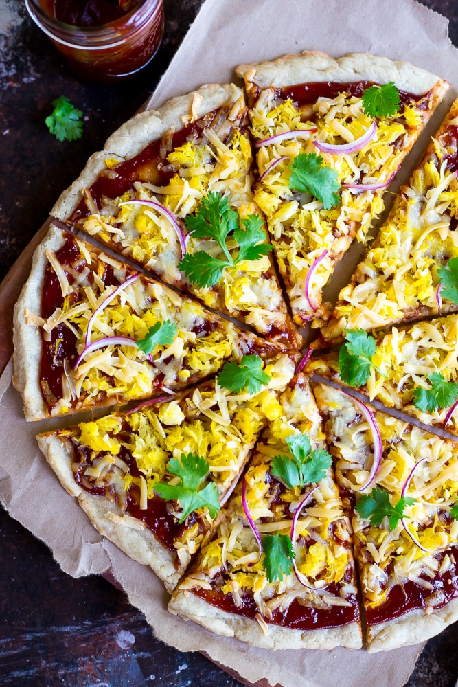 BBQ Spaghetti Squash Pizza-8153