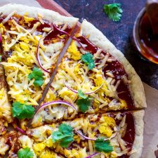 BBQ Spaghetti Squash Pizza-image