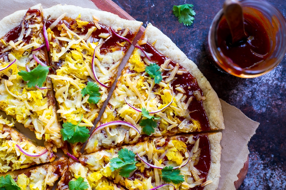 BBQ Spaghetti Squash Pizza-8194