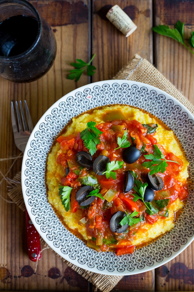 Pizza Polenta Bowls - Main