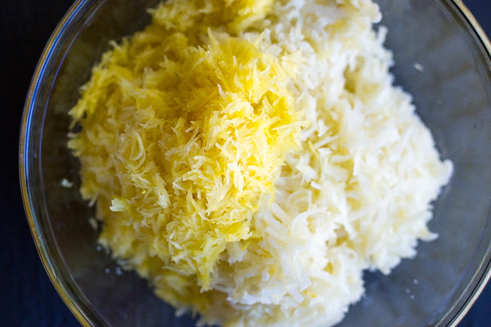 Spaghetti Squash Tater Tots with Maple Mustard Dip-9931