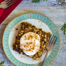 Gingerbread Baked Oatmeal-image