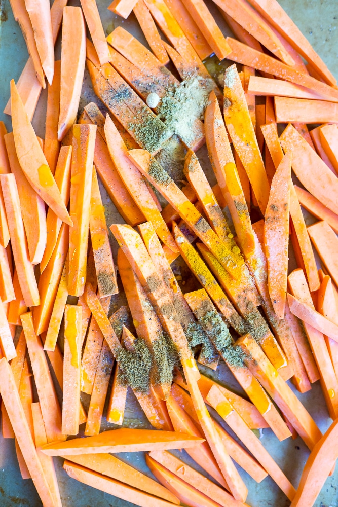 Moroccan Spiced Sweet Potato Fries-0754