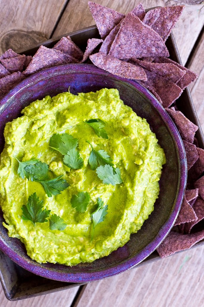 This Chimichurri Guacamole is packed with so much delicious flavor!  It's perfect for an appetizer, dip or just to top your favorite food with!