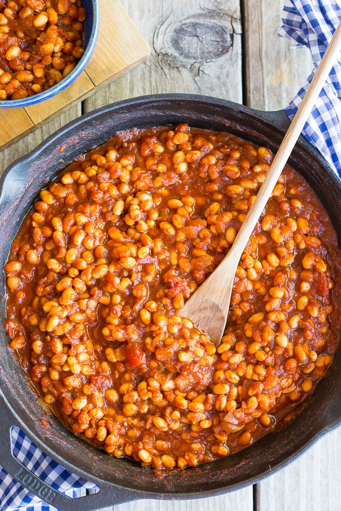 Vegan Stovetop Baked Beans She Likes Food