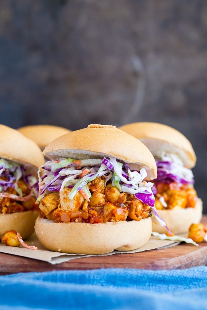 Tofu and Chickpea BBQ Sandwiches-4960