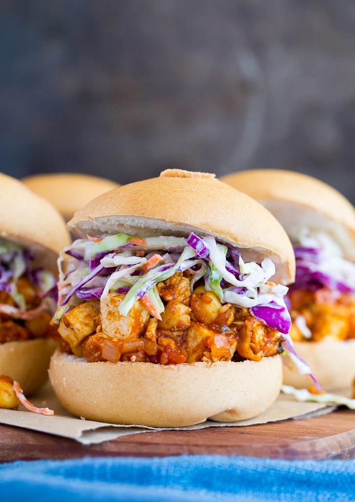 Tofu and Chickpea BBQ Sandwiches-4967