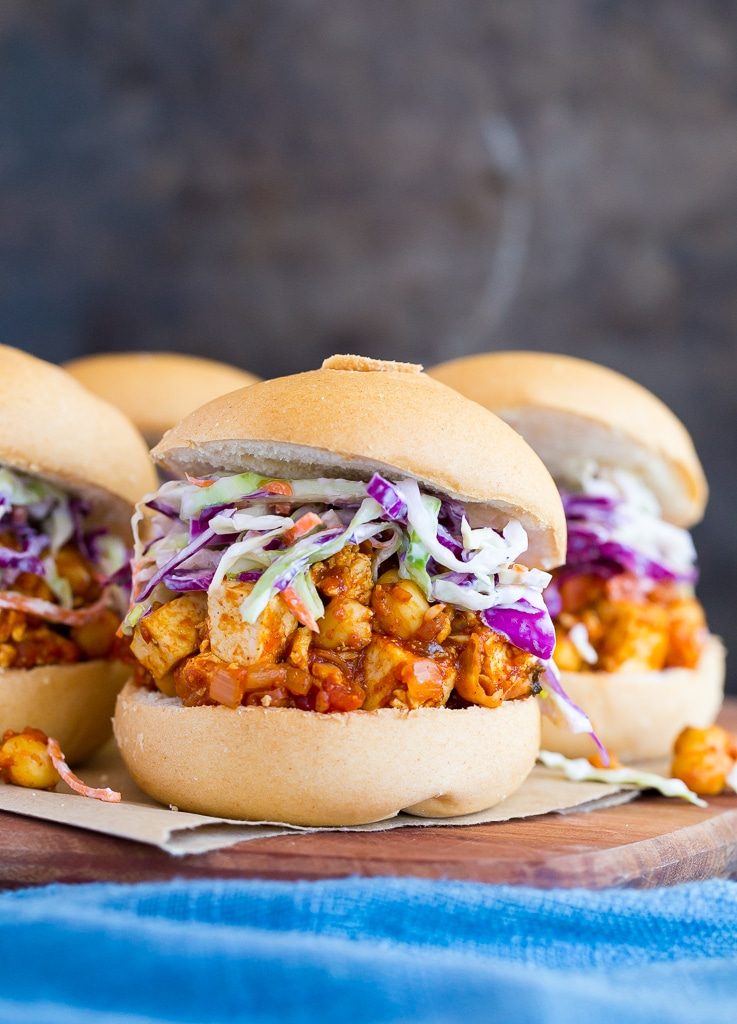 Tofu and Chickpea BBQ Sandwiches-4969