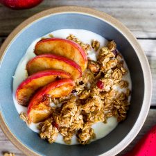 Easy Apple Crisp Breakfast Bowls-image