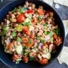 Southwestern Black Eyed Pea Salad-image